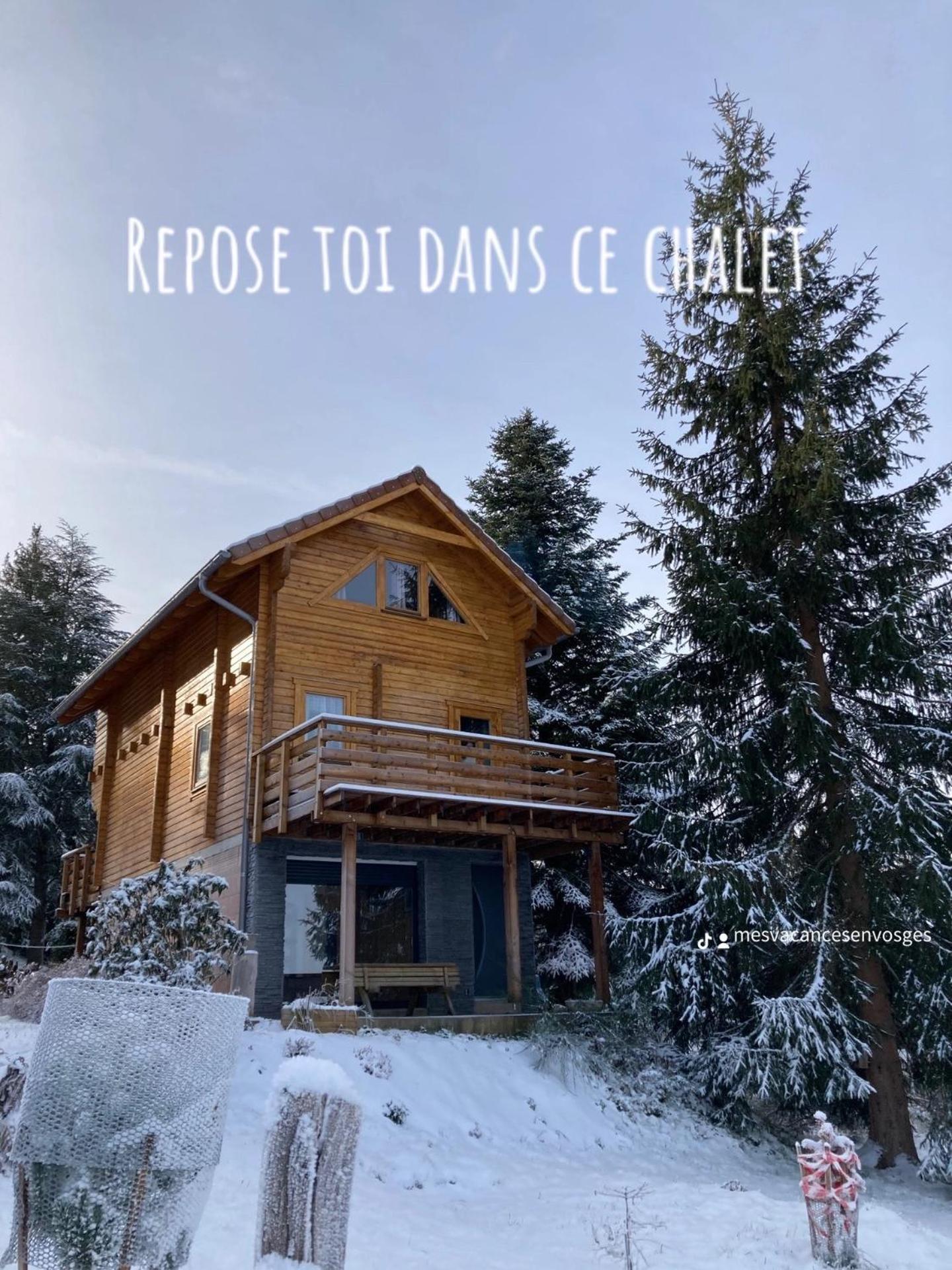 Chalet Authentique Au Calme, En Lisiere De Foret, Montagne, Sentiers 15Mn Gerardmer & Alsace "Chalet Mon Beau Sapin" Anould Exteriér fotografie